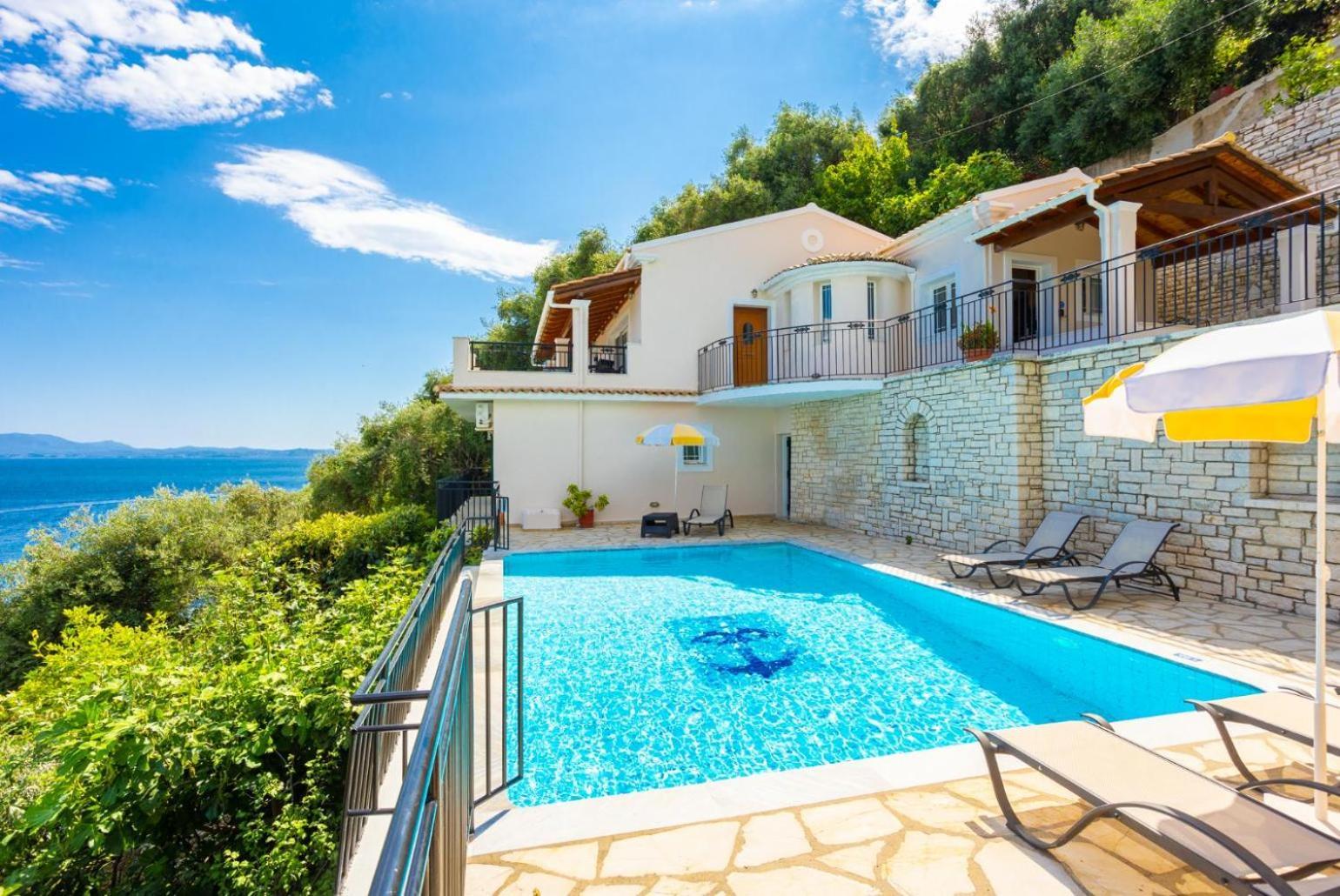 Villa Kerkyroula Katávolos Exterior foto